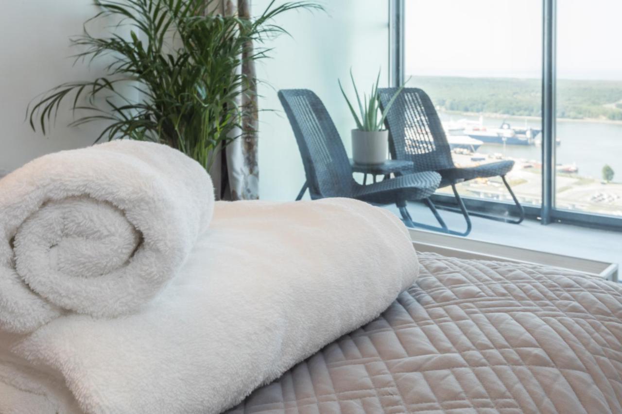 Panoramic Sea Views Apartment ไคลเพดา ภายนอก รูปภาพ