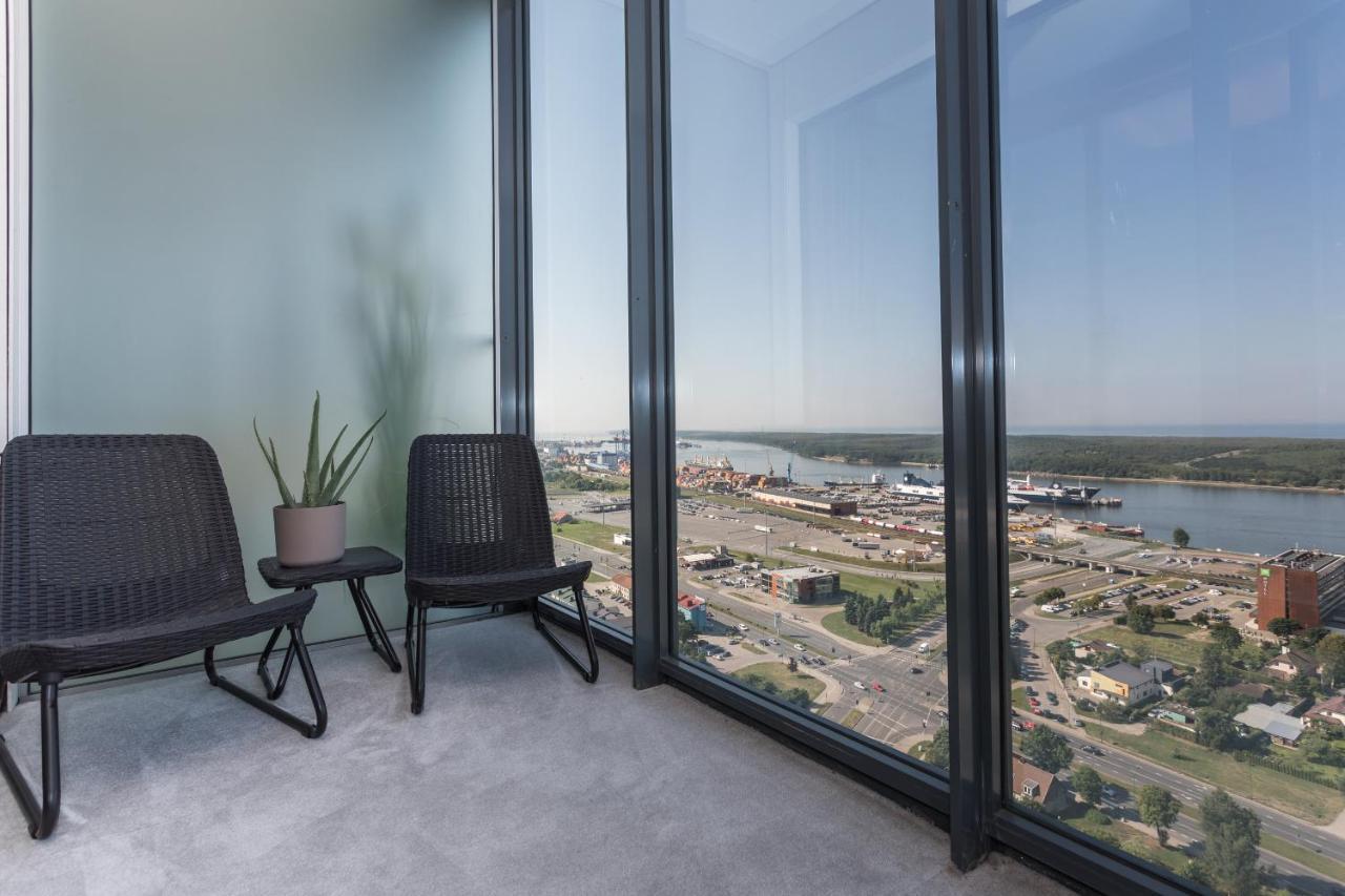 Panoramic Sea Views Apartment ไคลเพดา ภายนอก รูปภาพ