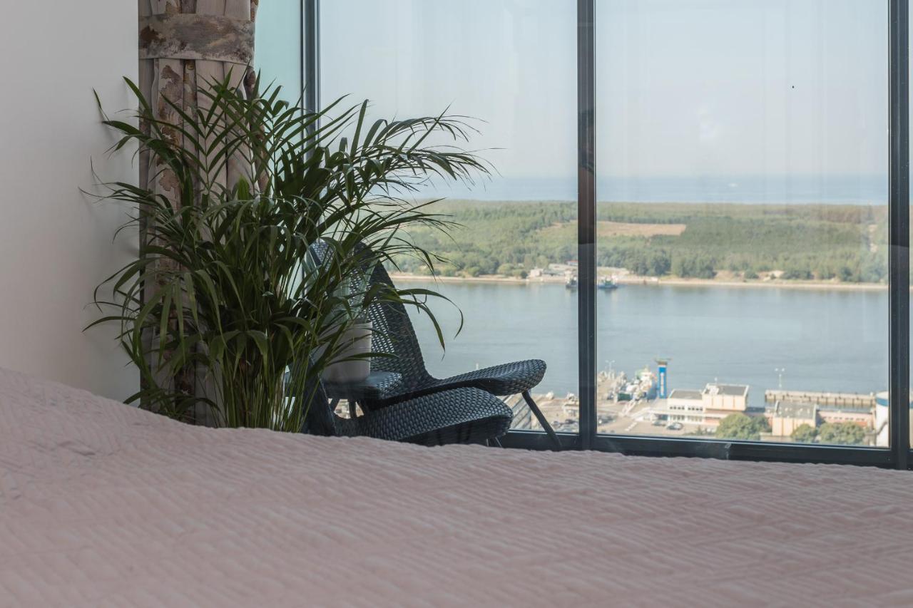Panoramic Sea Views Apartment ไคลเพดา ภายนอก รูปภาพ